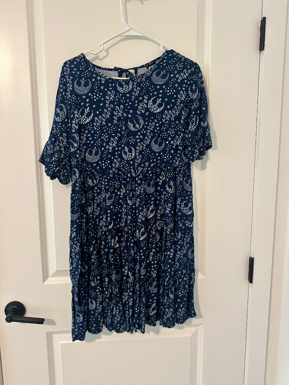 Star Wars Her Universe Rebel Alliance Dress Small Navy Blue Celestial Disney